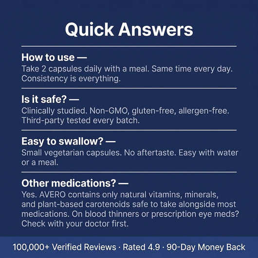 AVERO 15 in 1 Advanced Eye Formula