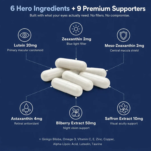 AVERO 15 in 1 Advanced Eye Formula